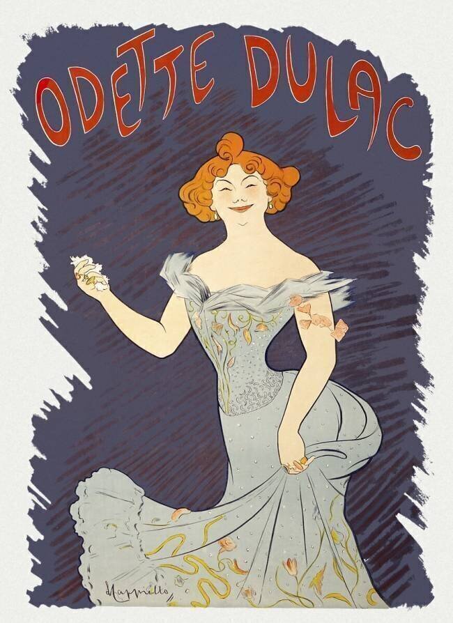 Odette Dulac Leonetto Cappiello
