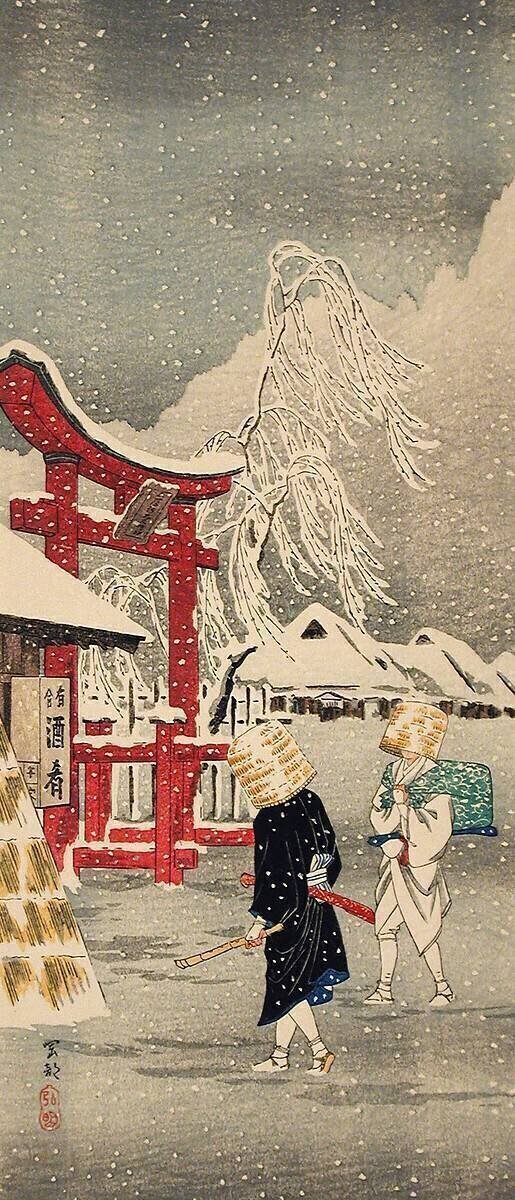 Okabe in Snow Takahashi Hiroaki