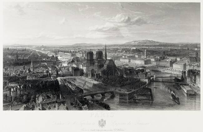 Paris en 1860 Edouard Willmann