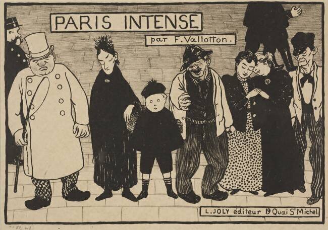 Paris intense Félix Vallotton