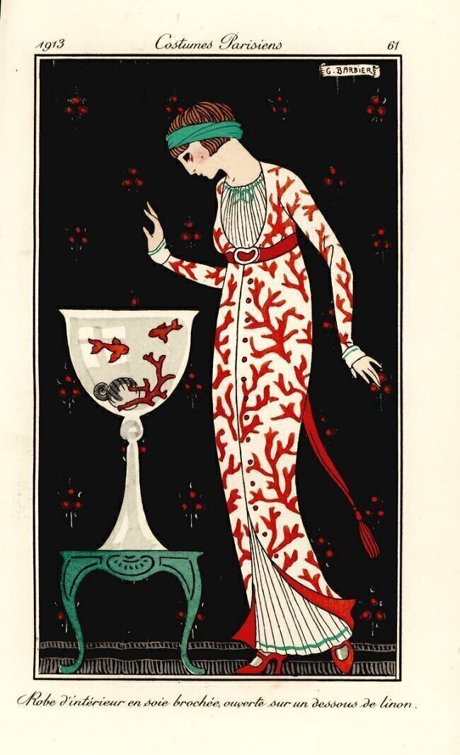 Parisian costumes George Barbier