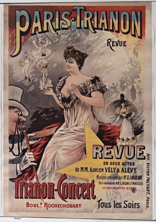 Paris-Trianon Revue... Trianon-Concert... Henri Gray