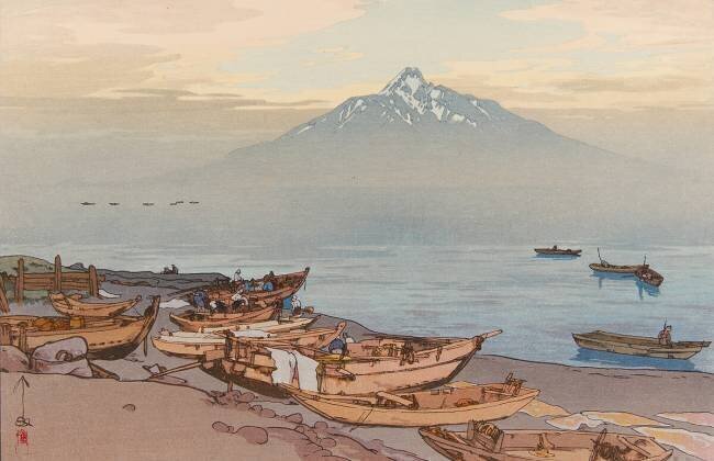 Peaceful Riishiri Hiroshi Yoshida