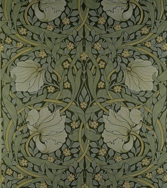 'Pimpernel' wallpaper design William Morris