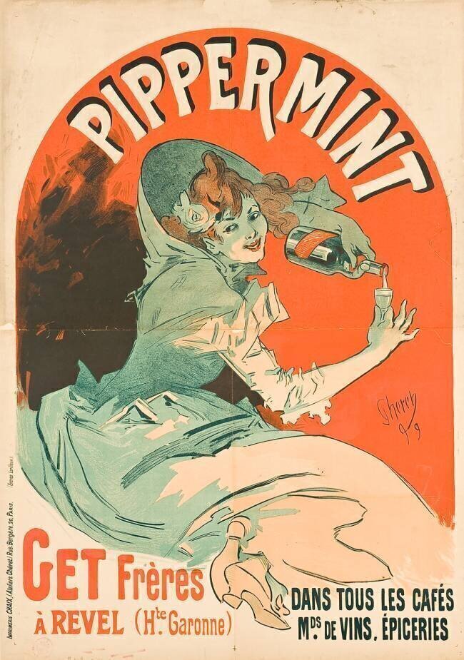 Pippermint Get frères Jules Chéret
