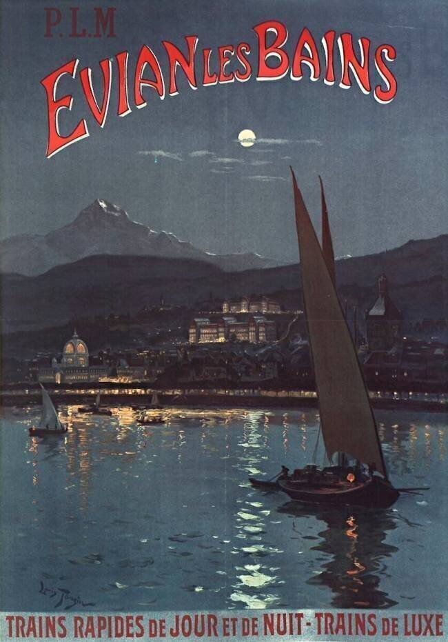 P.L.M. Evian les Bains Louis Tauzin