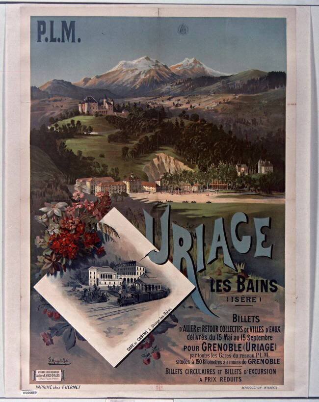 P.L.M. Uriage les Bains (Isère) Hugo d'Alesi