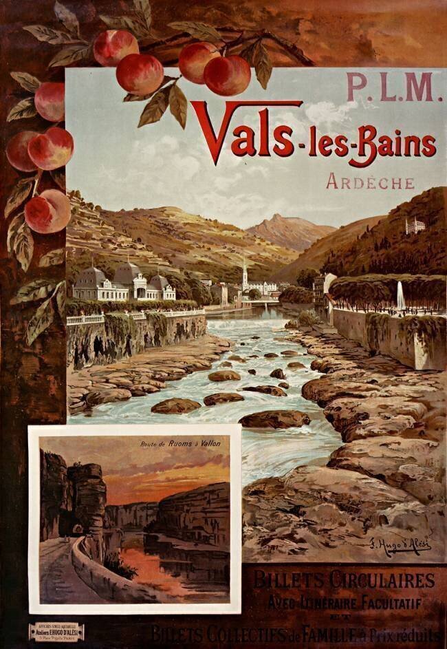 P.L.M. Vals les Bains, Ardèche Hugo d'Alesi