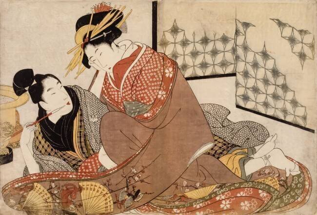 Prelude to desire Kitagawa Utamaro