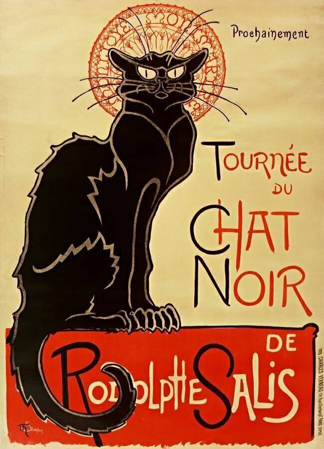 Prochainement Tournée du Chat Noir de Rodolphe Salis Théophile Alexandre Steinlen