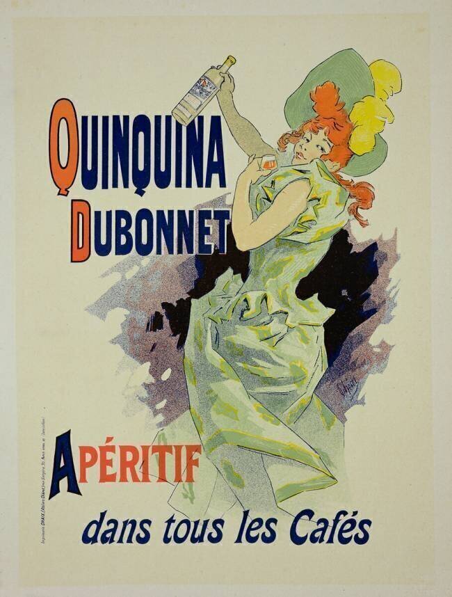 Quinquina Dubonnet Jules Chéret