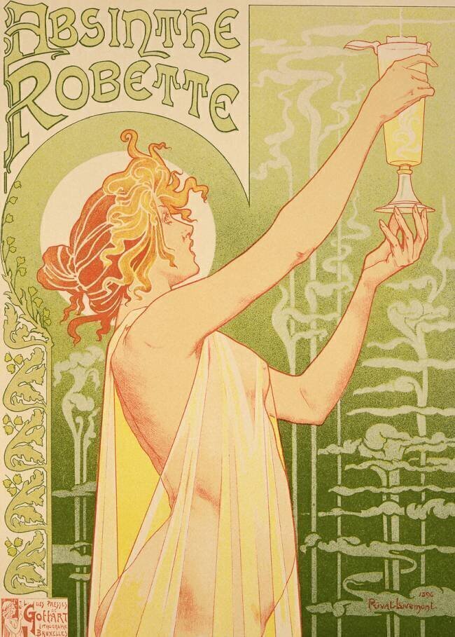 Robette Absinthe Privat-Livemont