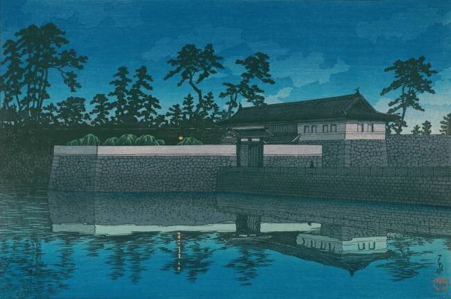 Sakurada Gate Hasui Kawase