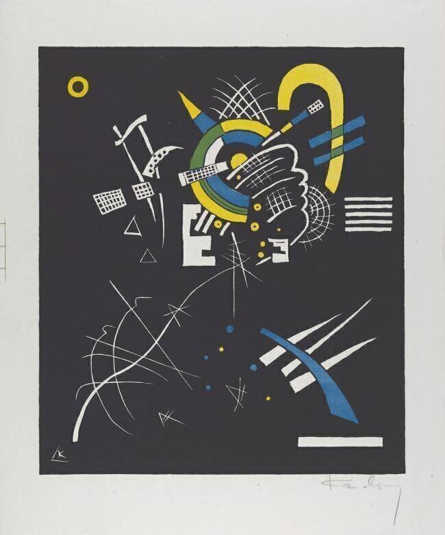 Small Worlds VII Wassily Kandinsky