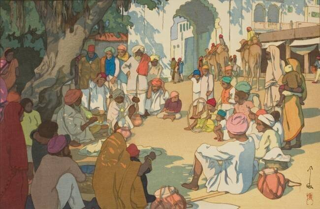 Snake Charmers  Hiroshi Yoshida