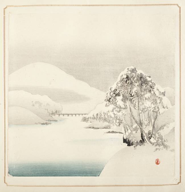 Snowy Landscape Takahashi Hiroaki