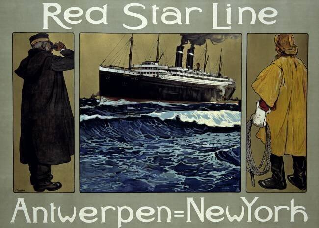 Société de navigation : Red Star Line Henri Cassiers