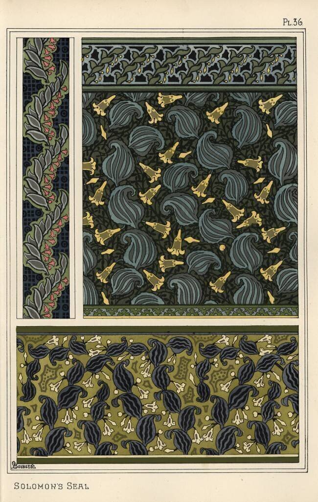 Solomon's seal Eugène Grasset