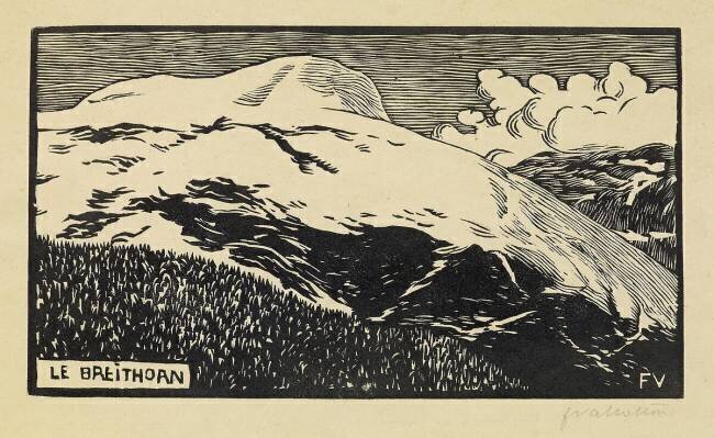 The Breithorn Félix Vallotton