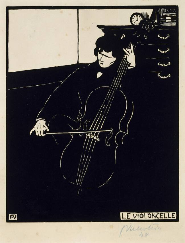 The Cello Félix Vallotton