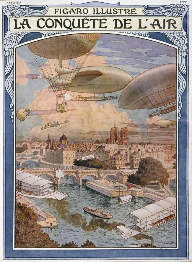 The Conquest of Air Eugène Grasset