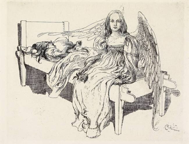 The Guardian angel Carl Larsson