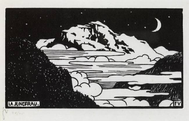 The Jungfrau Félix Vallotton