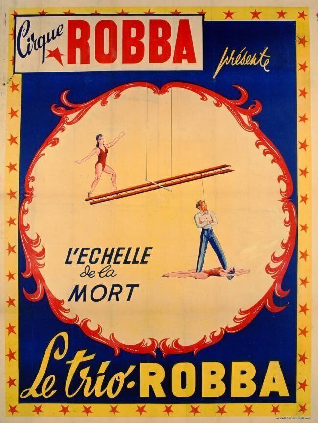 The Ladder of Death at the 'Cirque Robba' French School