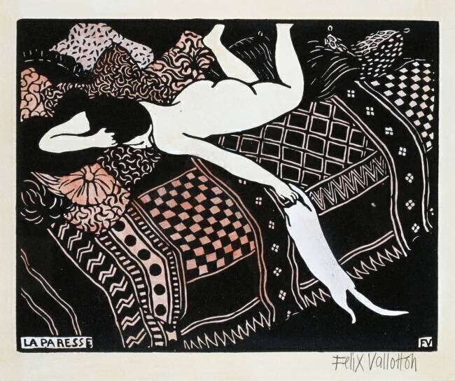 The laziness Félix Vallotton