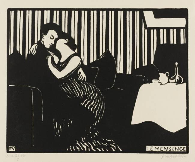 The Lie Félix Vallotton