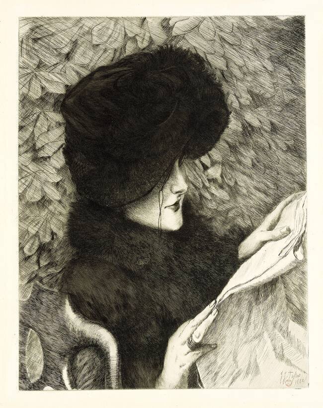 The Newspaper James Tissot