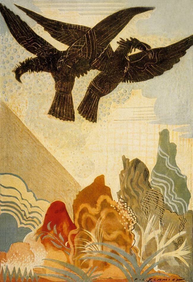 The Odyssey by Homer : the eagles of the omen François-Louis Schmied