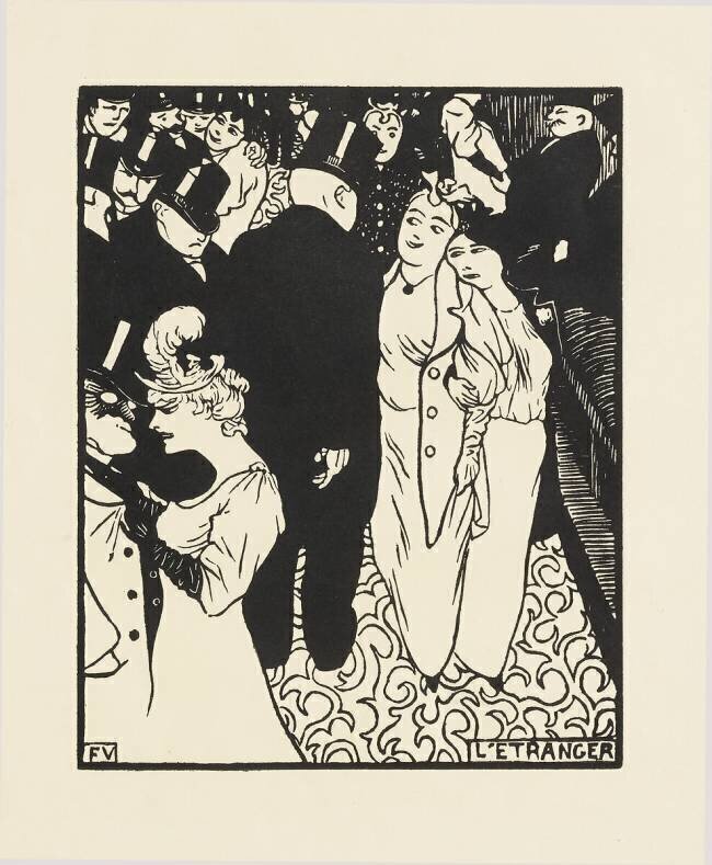 The Stranger Félix Vallotton