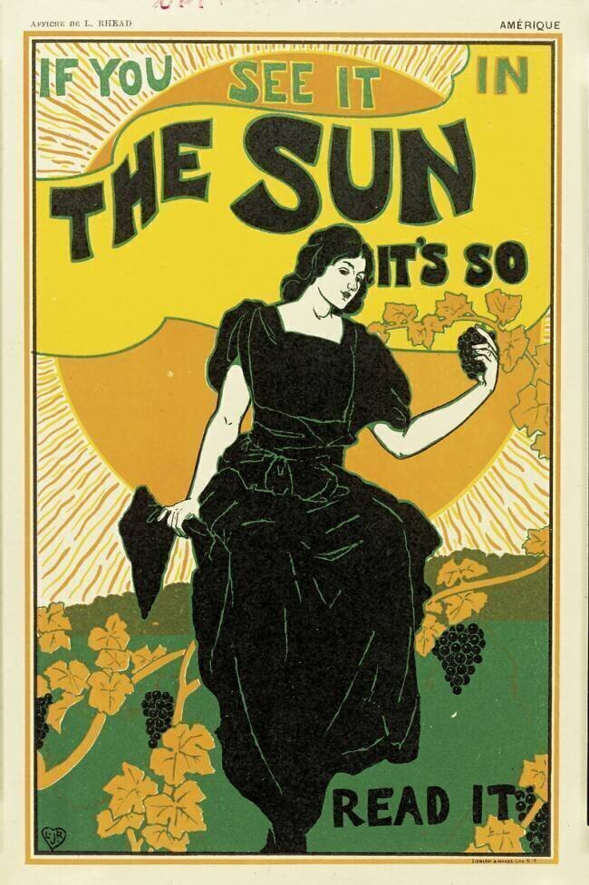 The Sun Louis John Rhead
