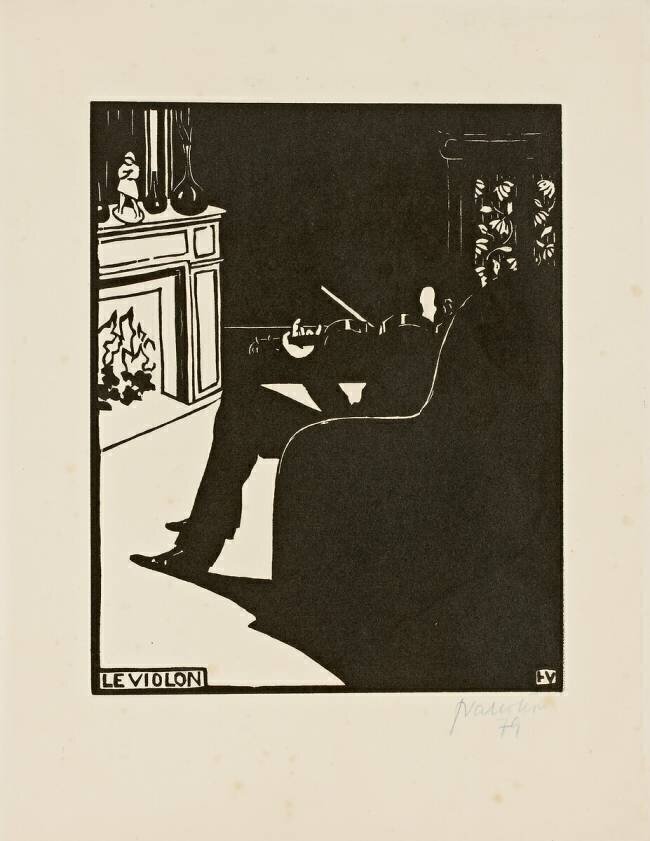 The Violin Félix Vallotton