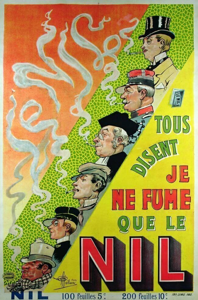 They all say, I only smoke Le Nil Albert Guillaume