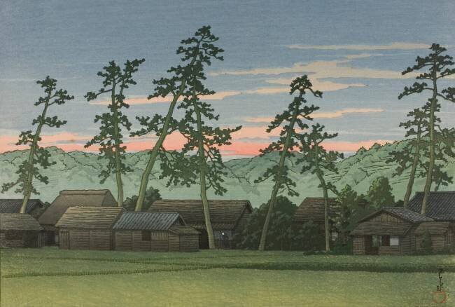 Tokaido, Shimada Hasui Kawase