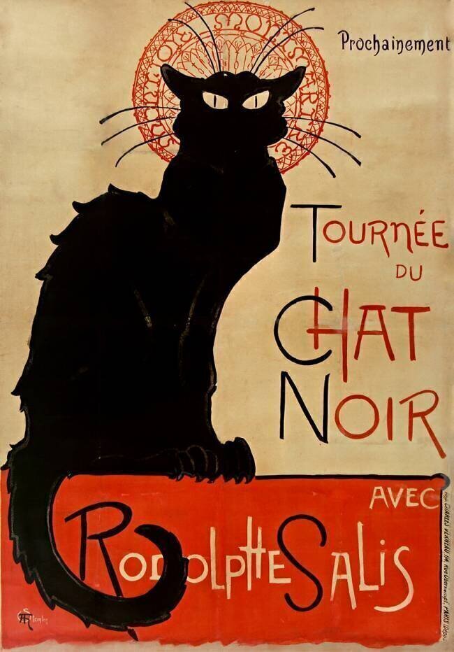 Tournée du Chat Noir Théophile Alexandre Steinlen