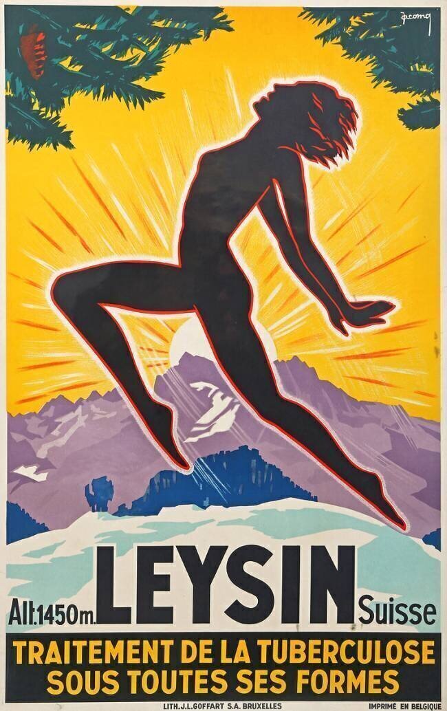 Tuberkulose, Leysin - Traitement de la tuberculose Jacomo Mueller