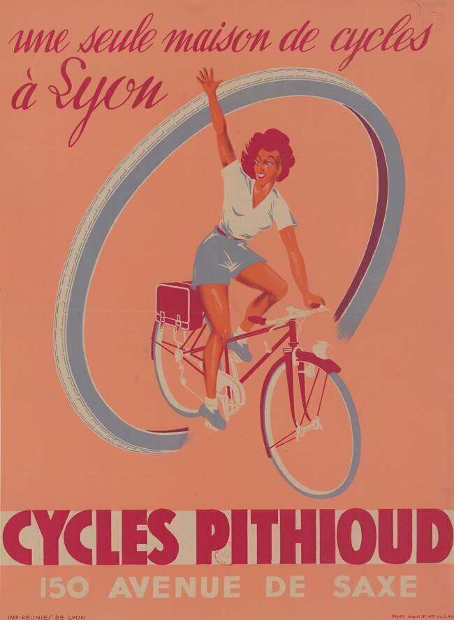 Une seule maison de cycles à Lyon : Cycles Pithioud anonymous