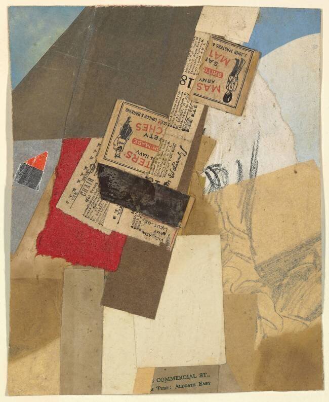 Untitled (Commercial St.) Kurt Schwitters