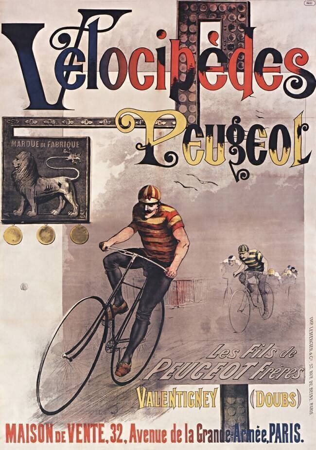 Vélocipèdes Peugeot anonymous