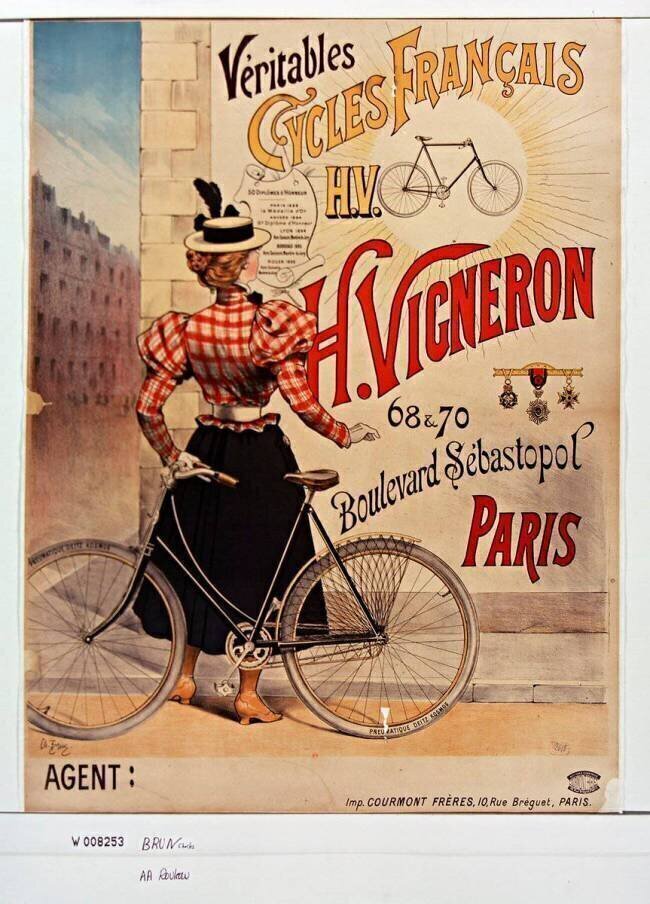 Véritables cycles français H. Vigneron Brun Ch.