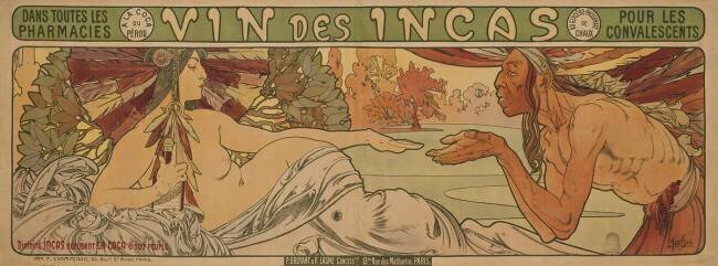 Vin des Incas Alfons Mucha