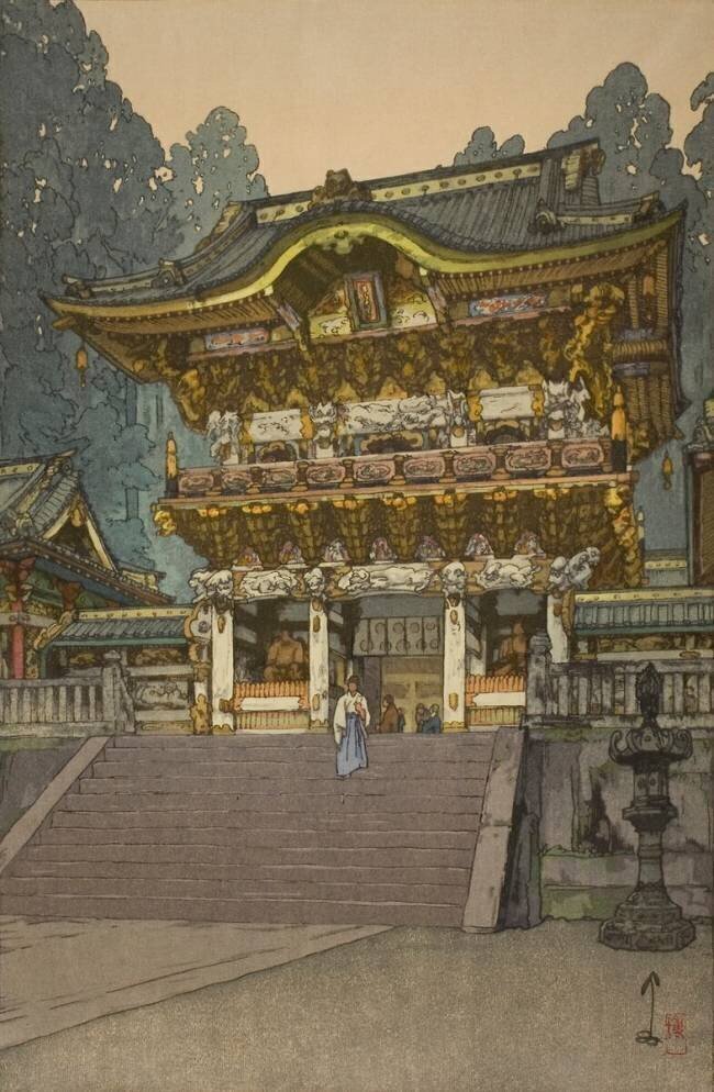 Yomei Gate Hiroshi Yoshida