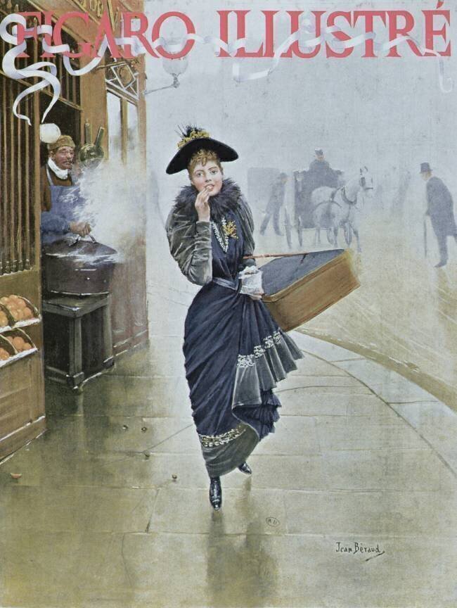 Young Parisian hatmaker Jean Béraud