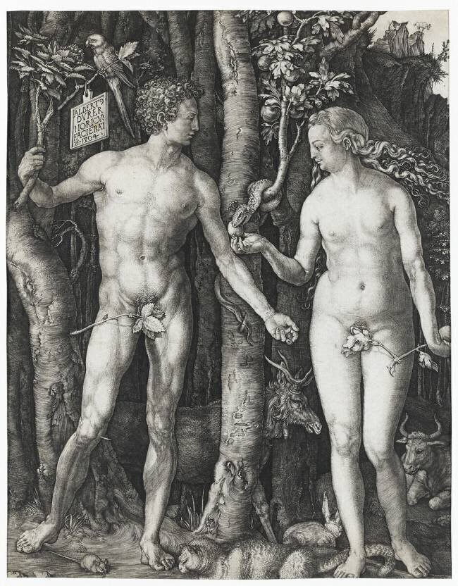 Adam et Eve Albrecht Dürer