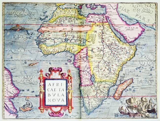 Africae tabvla nova Abraham Ortelius