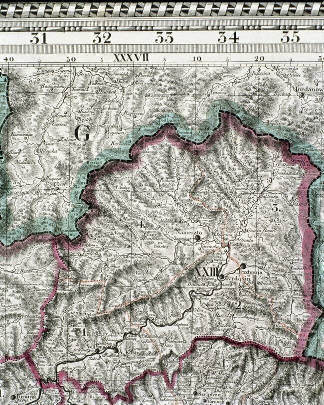 Map of the kingdom of Hungary Jan Lipszki