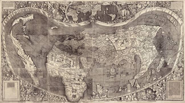 Map of the World Martin Waldseemuller